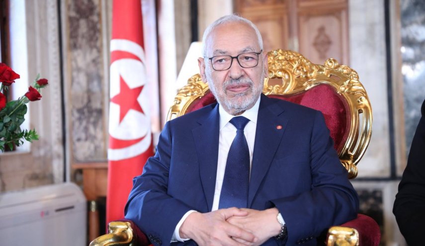 لقاء المشيشي بالغنوشي خارج قصر الضيافة