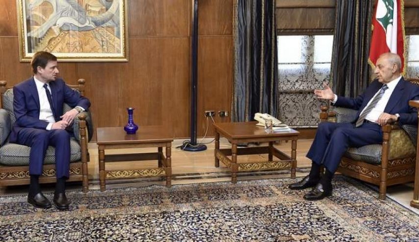 هيل أكد لبري التقدم الحاصل على مسار ترسيم الحدود البحرية