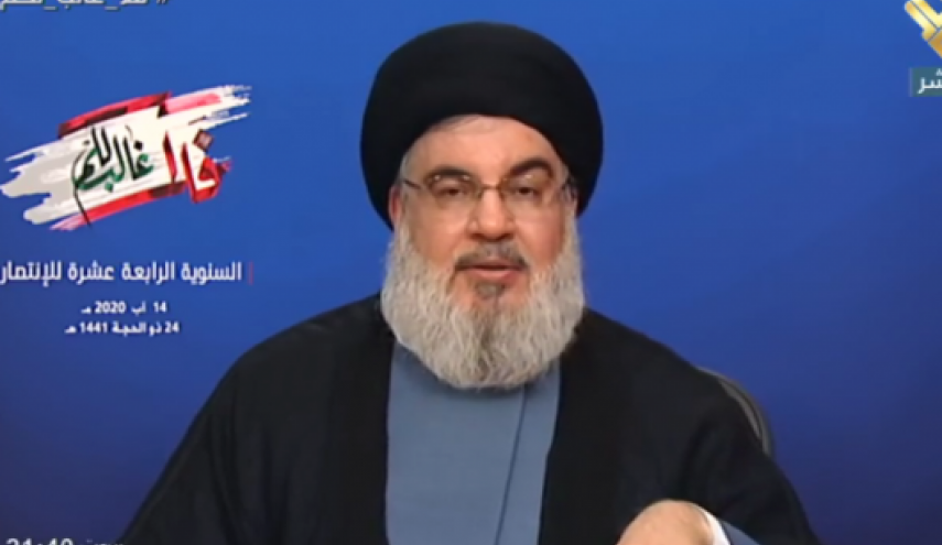 السيد نصرالله: على الاسرائيليين ان يبقوا بانتظار ردنا