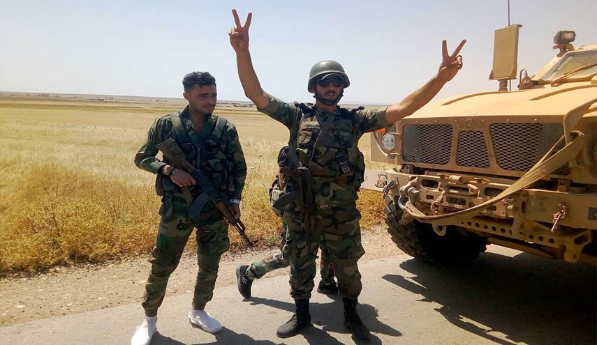 إصابة جندي أمريكي بنيران الجيش السوري بريف الحسكة الشمالي الشرقي