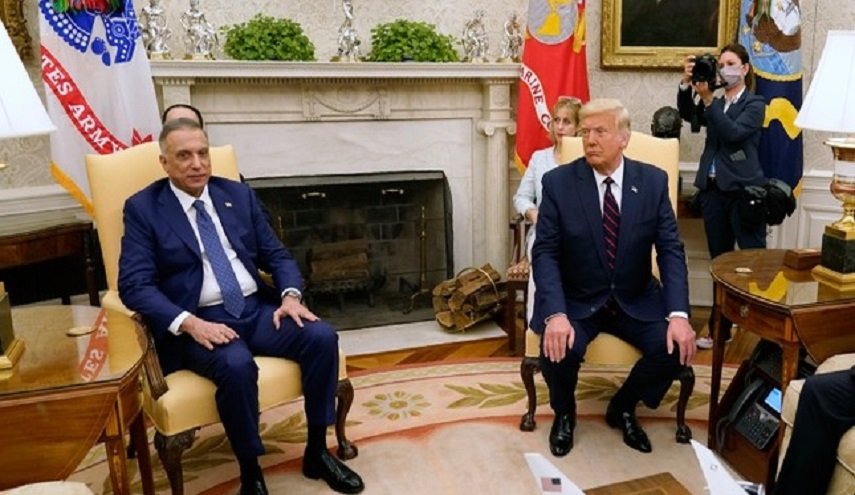 الكاظمي وترامب يصدران بيانا مشتركا.. اليكم تفاصيله..
