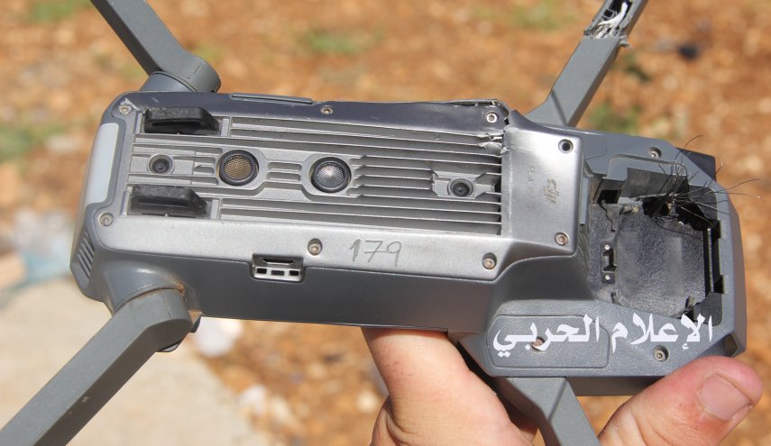 أول صور للـ'درون' الاسرائيلية التي اسقطتها المقاومة جنوب لبنان