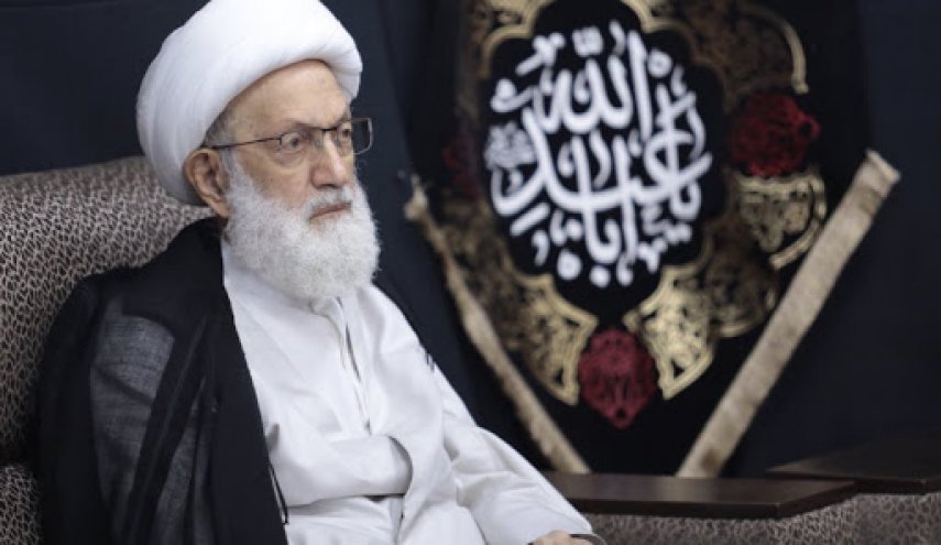 الشيخ عيسى قاسم يدين اغلاق مساجد الشيعة بمدينة حمد