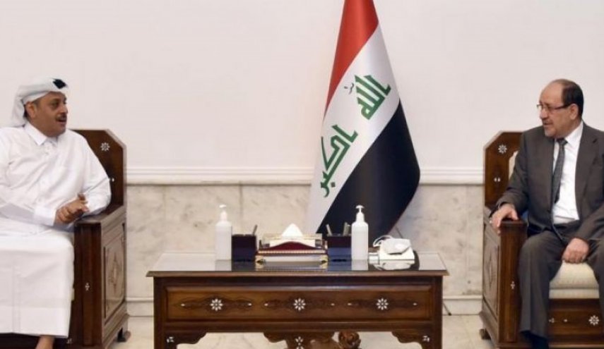 المالكي لسفير قطر : أوضاع المنطقة تستدعي توحيد الجهود

