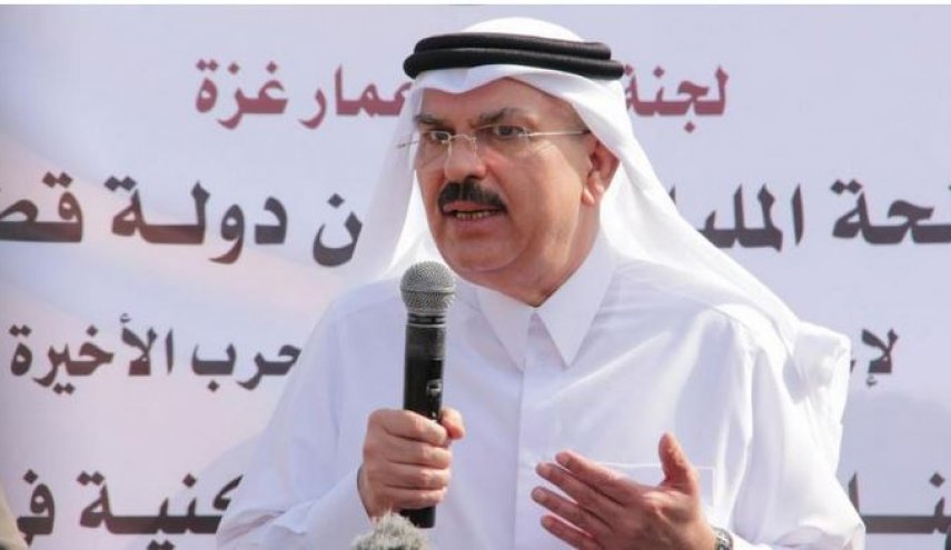 السفير القطري العمادي في فلسطين المحتلة