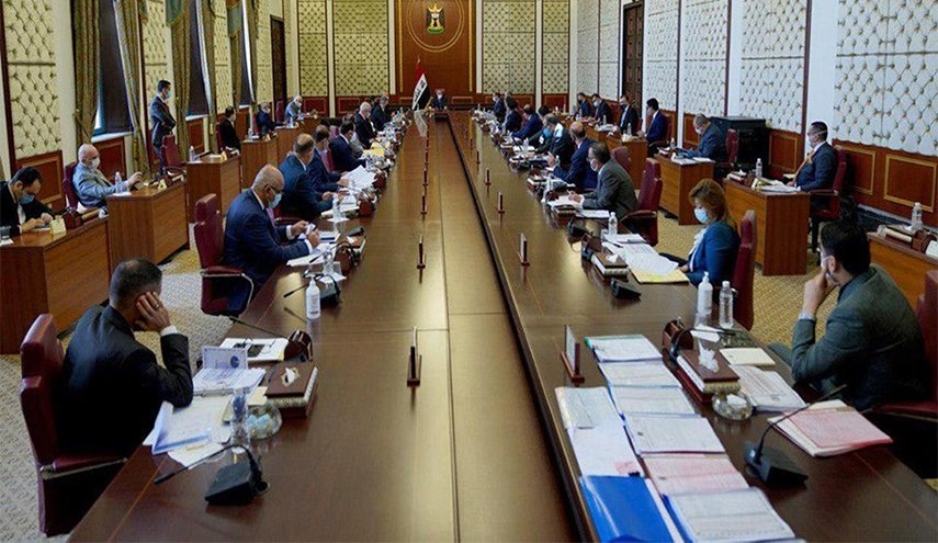 جلسة اعتيادية لمجلس وزراء العراق برئاسة الكاظمي