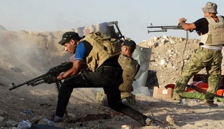 شاهد: استشهاد قيادي في الحشد الشعبي في خانقين