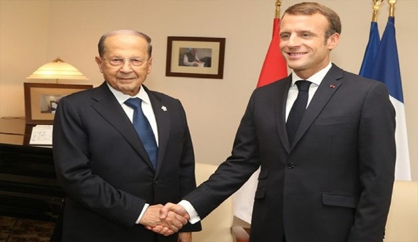 قبل يوم من زيارته الى لبنان..ماكرون يهاتف نظيره اللبناني