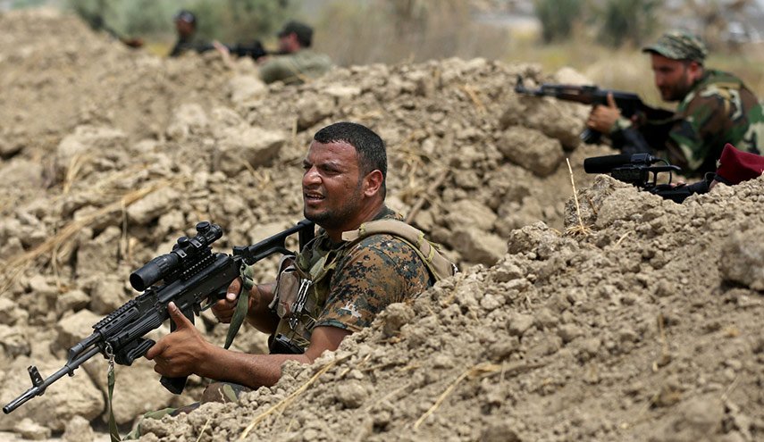 الحشد الشعبي ينفذ عملية أمنية على ضفاف الفرات بالانبار
