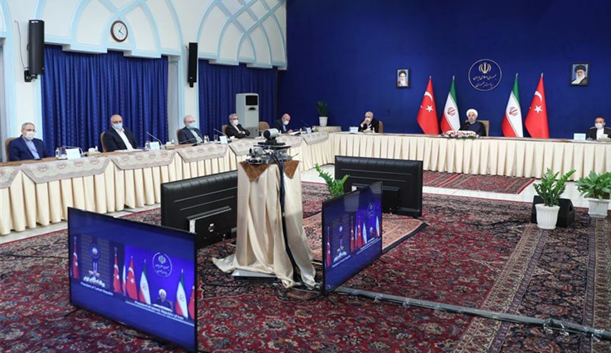 القمة الايرانية التركية تؤكد على التعاون الثنائي في مكافحة الإرهاب