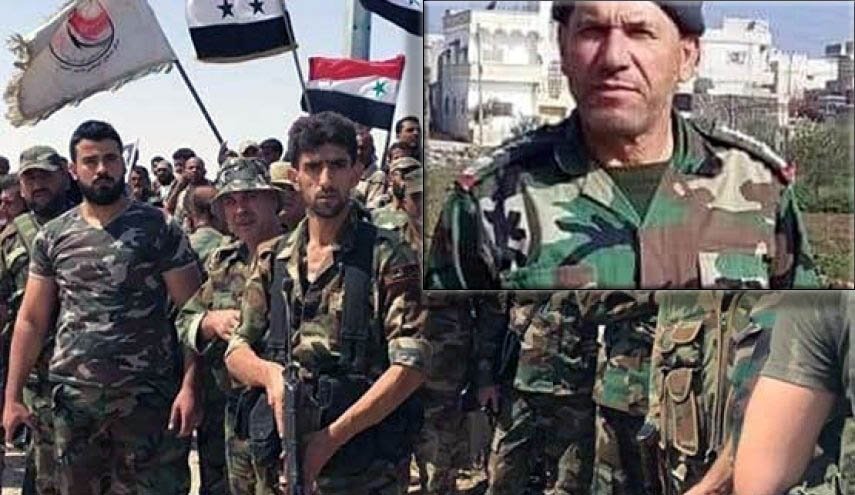 اغتيال العميد الركن السوري طلال قاسم على يد ارهاببين بدرعا