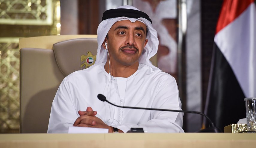 وزير خارجية الامارات يصل واشنطن لتوقيع اتفاقية العار

