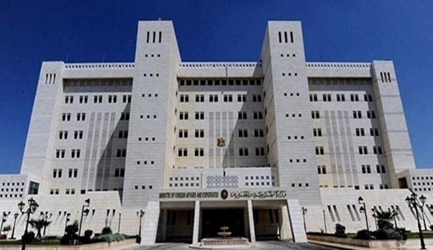 الخارجية السورية تصدر بيانا حول جرائم 