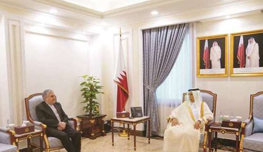 اهم مابحثه السفير الايراني مع رئيس مجلس الشورى القطري