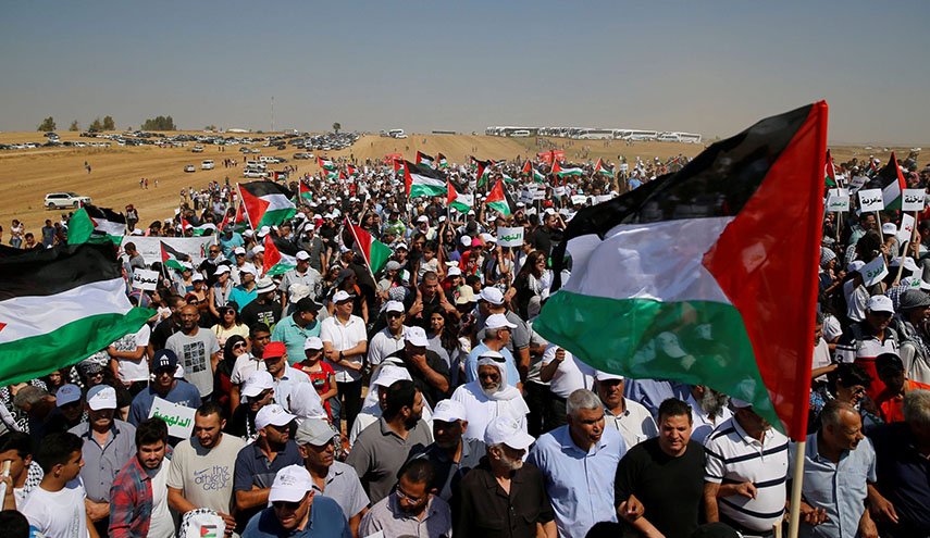 يوم غضب فلسطيني اليوم رفضا للتطبيع