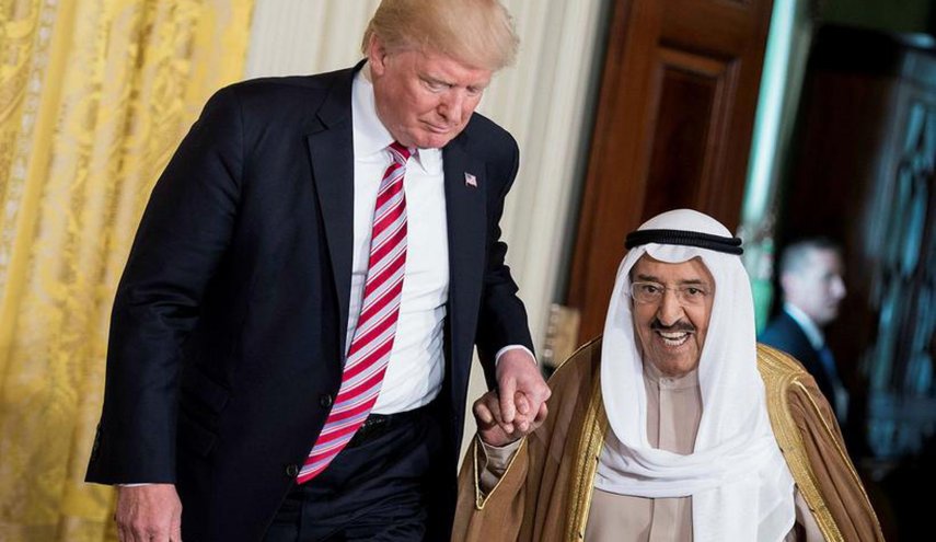 ترامب يلمح الى انضمام الكويت لمجموعة دول التطبيع 

