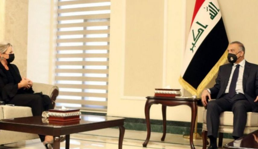 الكاظمي يبحث مع بلاسخارت سبل التعاون لإجراء الانتخابات المبكرة