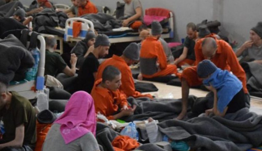انتهاء عصيان الدواعش في سجن الصناعة بالحسكة السوريه
