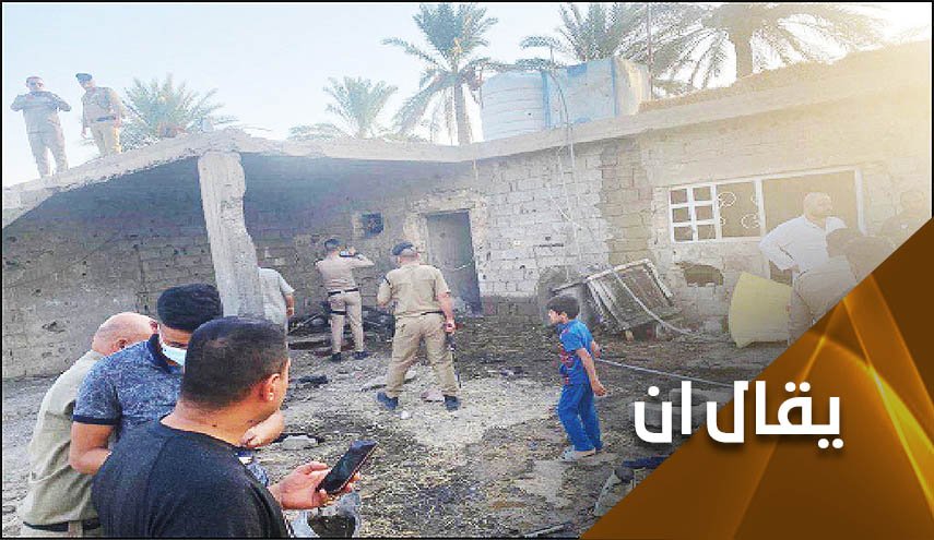 باختصار شديد.. دم العراقي حرام على العراقي.. والمخنوق يحاول الرفس