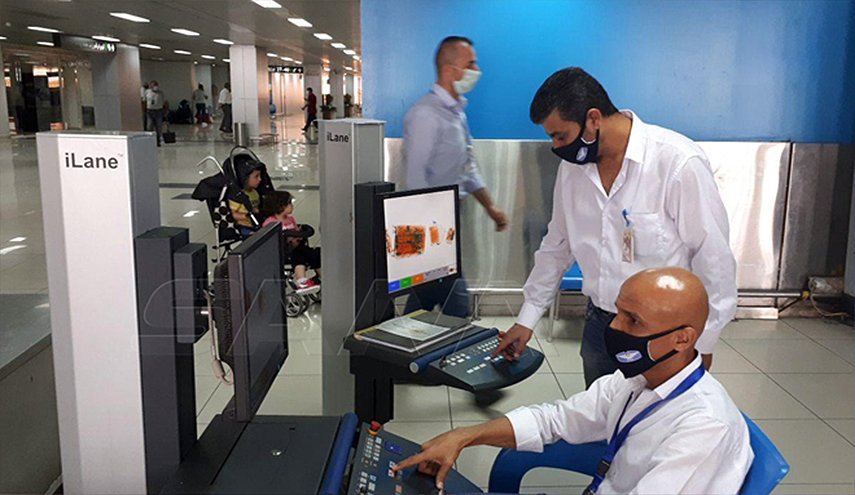 بالصور.. تحضيرات إقلاع أول رحلة طيران منتظمة من دمشق للقاهرة