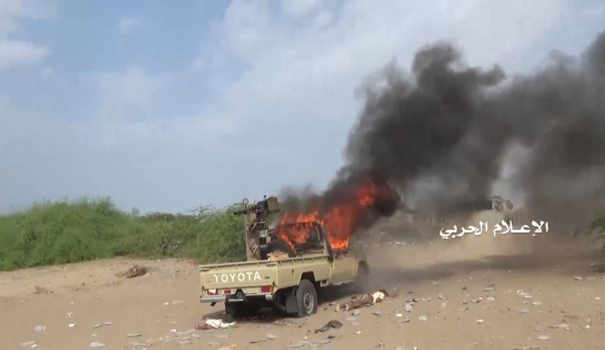 قوى العدوان تحاول التسلل الى الدريهمي