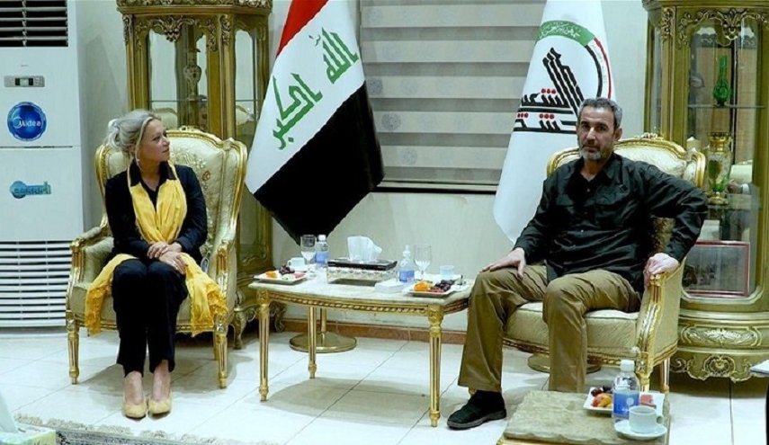 أبرز ما جاء في لقاء بلاسخارت برئيس أركان الحشد الشعبي بالعراق