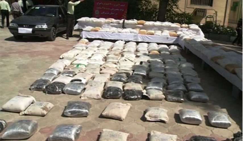 ضبط نحو طن من الافيون في جنوب شرق ايران
