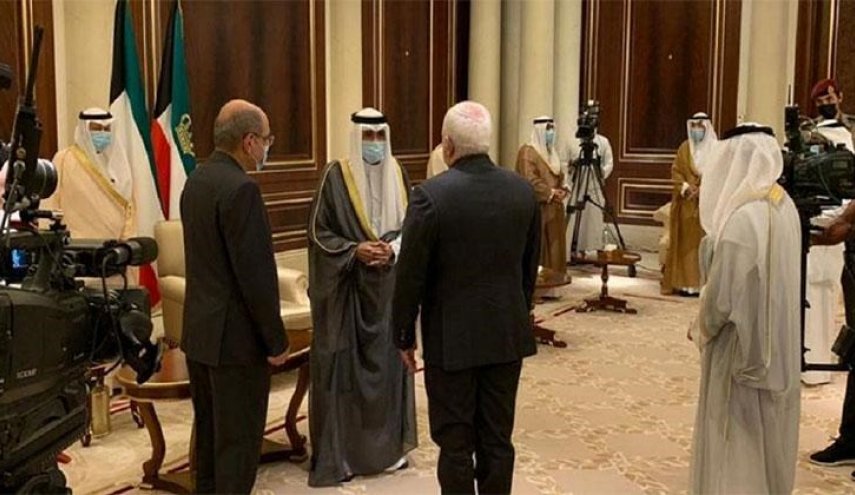 ظريف يزور الكويت ويعزي بوفاة الأمير صباح الأحمد الجابر الصباح