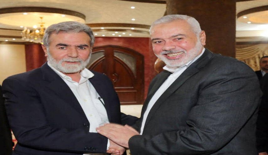 هنية والنخالة يؤكدان على التمسك بمسار الوحدة الوطنية وإنهاء الانقسام