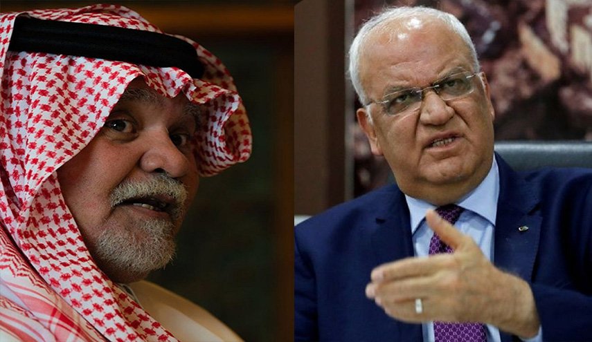 صائب عريقات ينتفض في وجه بندر بن سلطان 