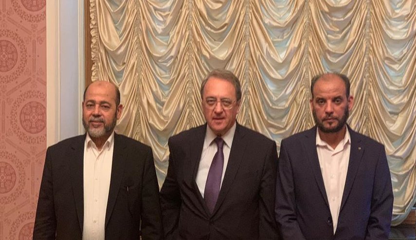 وفد حماس يلتقي نائب وزير الخارجية الروسي بموسكو