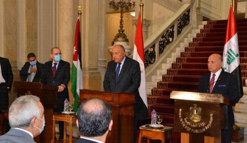 ما هي نتيجة الاجتماع الثلاثي بين وزراء خارجية العراق ومصر والأردن؟ 