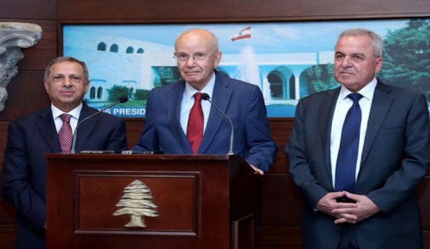 اللقاء التشاوري في لبنان: تأييد الشروع بمفاوضات غير مباشرة لترسيم الحدود