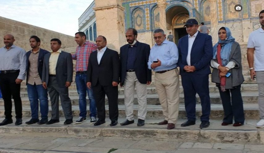 رغم التضييق على المقدسييين... وفد  اماراتي يزور المسجد الأقصى