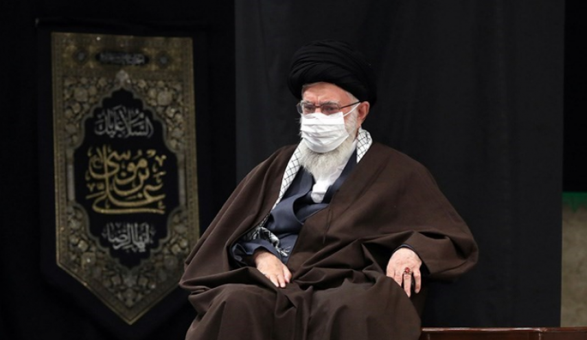 شاهد..إقامة مراسم عزاء ذكرى استشهاد الامام الرضا ( ع) بحضور قائد الثورة 