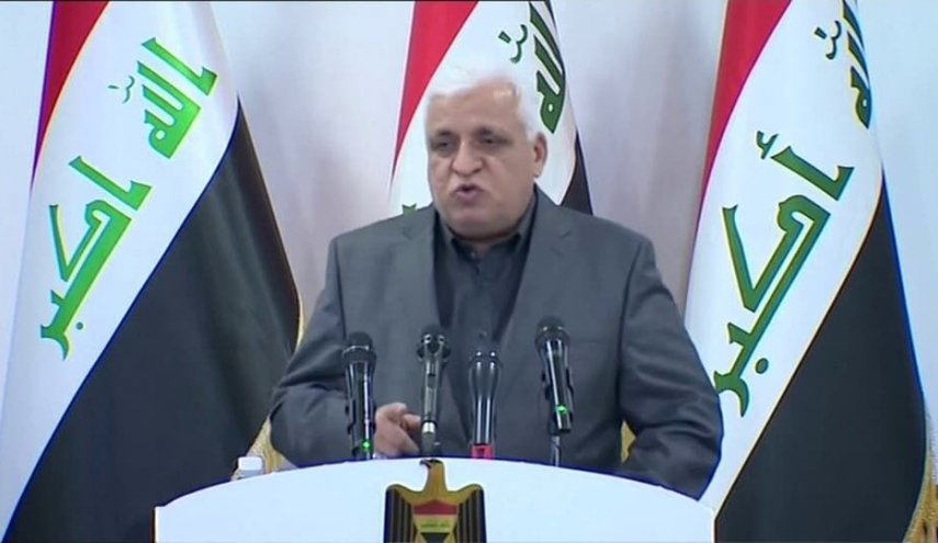 الفیاض: الحشد الشعبی آماده کمک درباره حادثه «الفرحاتیه» است
