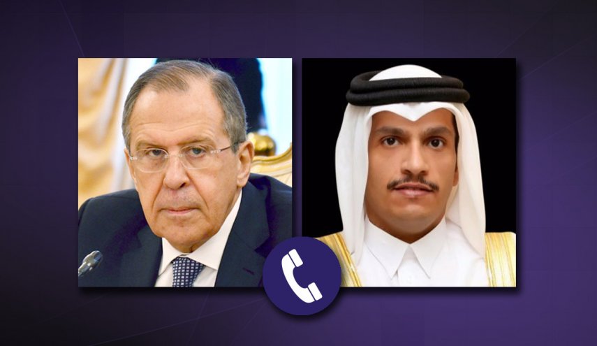 لافروف يبحث التطورات في سوريا وليبيا مع نظيره القطري
