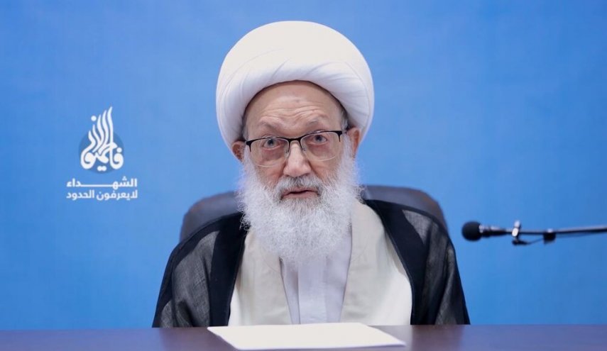 الشيخ عيسى قاسم يرد على الإساءة الفرنسية: ماكرون لا تطغَ 