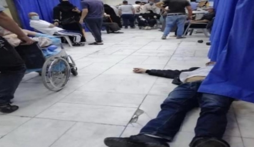 التحقيق في صورة الرجل الممد على الارض في الاردن