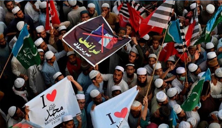 استمرار التظاهرات في العالم ضد الاساءات الفرنسية