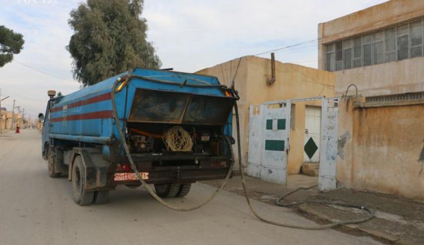 محافظة الحسكة تبدأ توزيع المازوت على المنازل