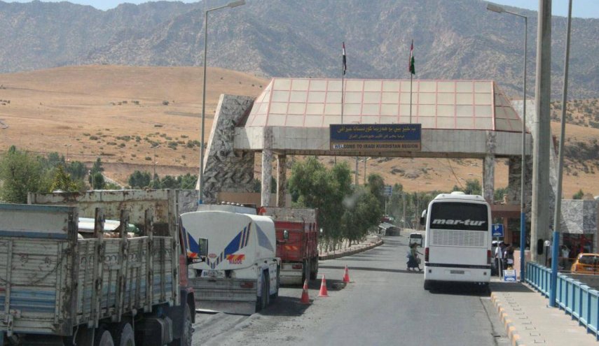 استمرار النشاط التجاري مع العراق عبر معبر مهران