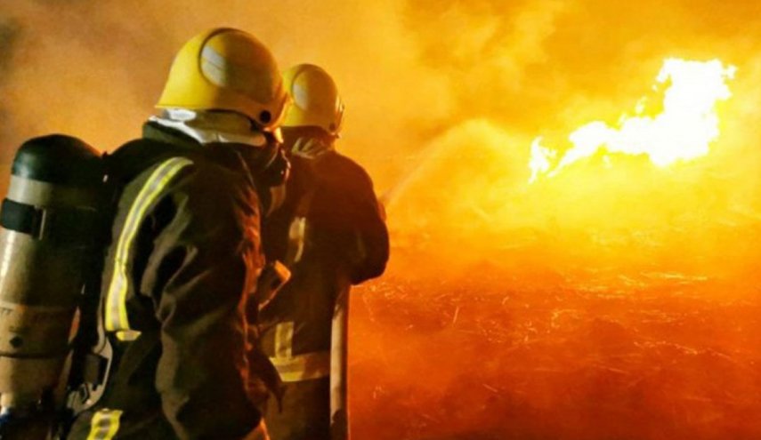 السعودية: حريق بمحطة توزيع المنتجات النفطية في جازان 
