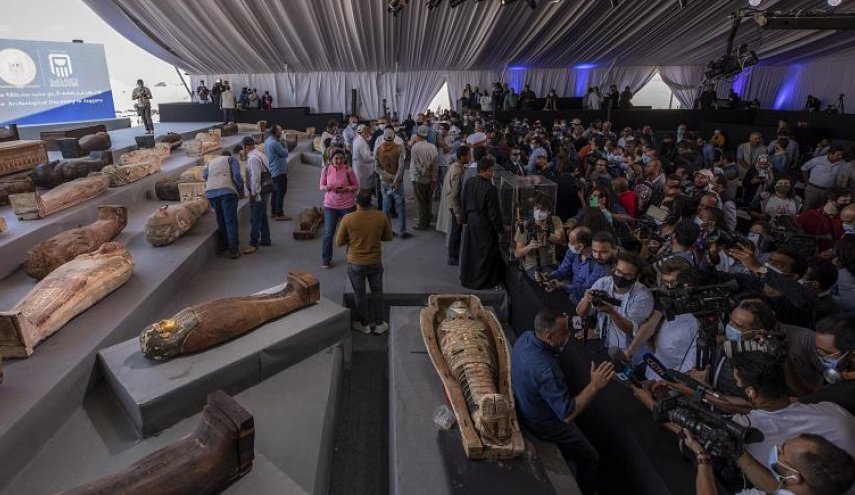 اكتشاف أثري ضخم في مصر.. مئة تابوت عمرها 2500 سنة
