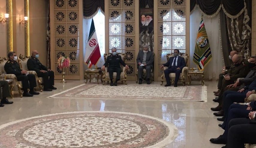 اللواء باقري: التعاون الدفاعي بين طهران وبغداد يعزز أمن العراق