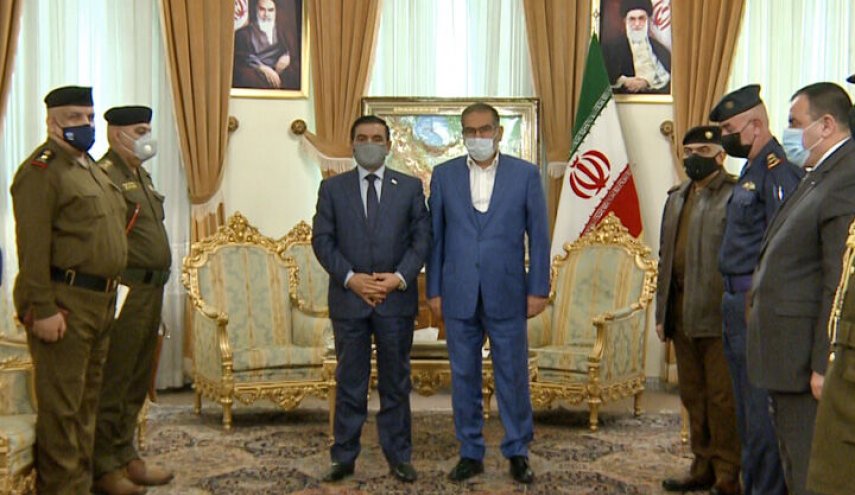 شمخاني: دعم ارادة وامن الشعب العراقي يأتي ضمن سياسة ايران المستدامة