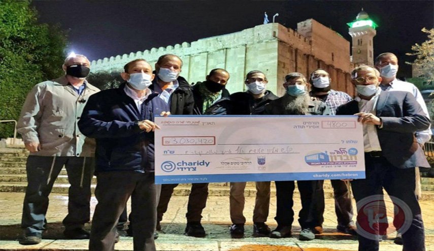 المستوطنون يجمعون الاموال لتهويد الخليل
