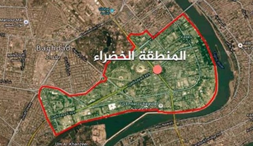 استهداف السفارة الامريكية في بغداد بعدد من القذائف الصاروخية