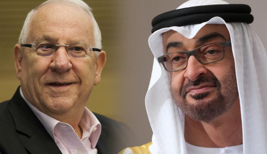 محمد بن زايد ورئيس كيان الاحتلال يتبادلان دعوات الزيارة