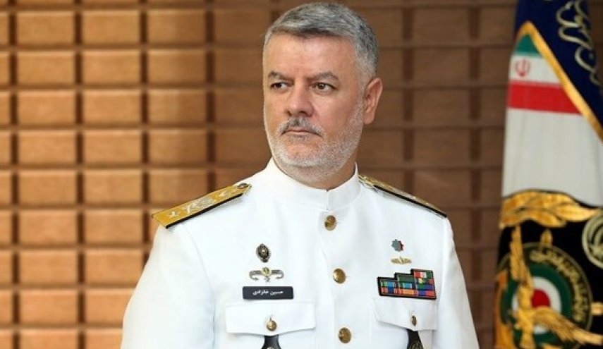 الادميرال خانزادي: ايران بصدد التواجد الكامل في شمال المحيط الهندي